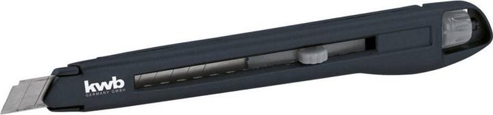 Produktbild kwb Interlock Abbrechklingenmesser mit Drehknopf, 9 mm (Cutter)
