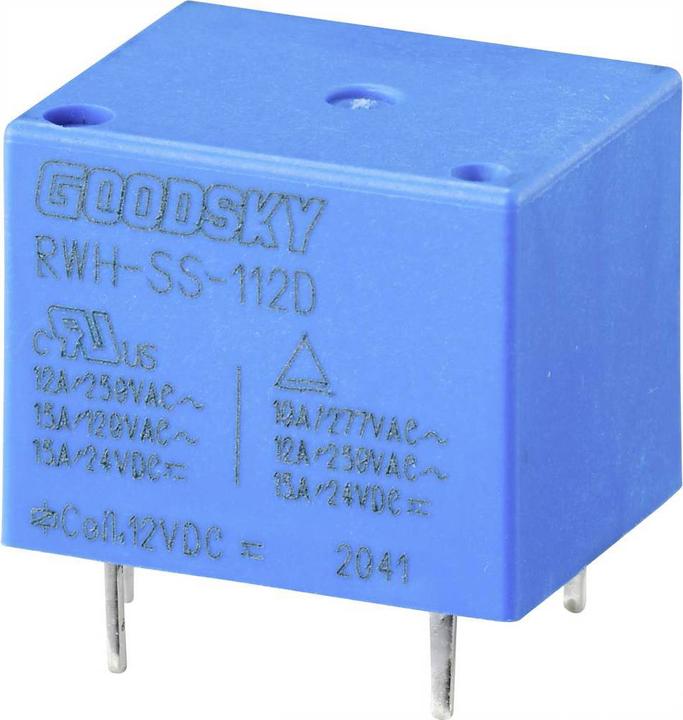 Actual product image Goodsky 12V RWH Series 12A SPDT Print Relay
