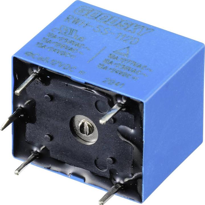 Actual product image Goodsky 12V RWH Series 12A SPDT Print Relay