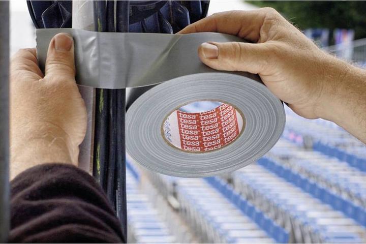 Produktbild tesa PE-Rep.-Band 25m:50mm schwarz (50 mm)