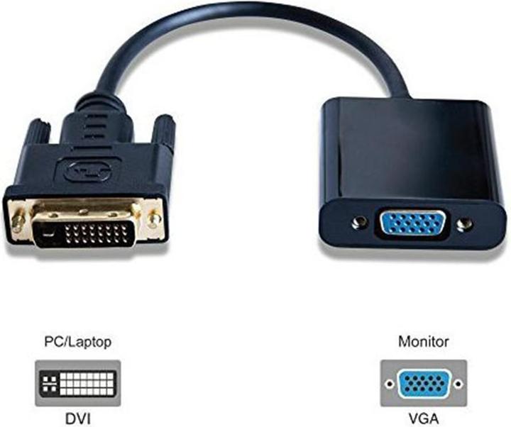 Image du produit MicroConnect Convertisseur vidéo (VGA, DVI, 25 cm)