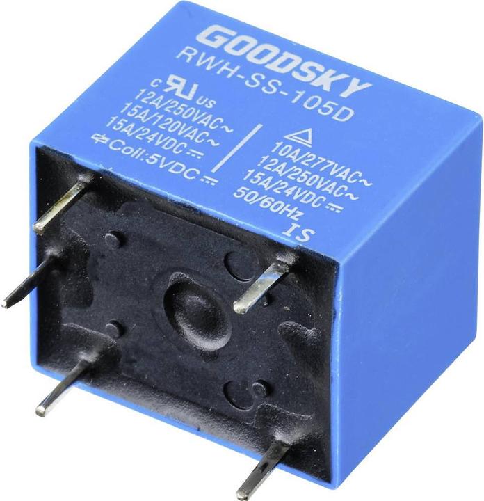 Image du produit Goodsky Relais d'impression SPDT 5V série RWH 12A