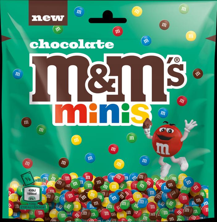 Produktbild M & M's M&Ms Schokolade Minis 225 g, Produkttyp: Milch (229 g)
