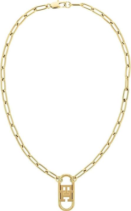 Tommy Hilfiger TH Monogram Necklace (Stainless steel, 50 cm)