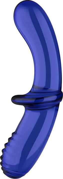 Produktbild Satisfyer Doppel Kristall Dildo Blau
