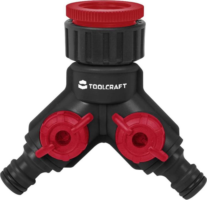Toolcraft Répartiteur 2 voies, raccord enfichable (Distributeur 2 voies, 33.25 mm)