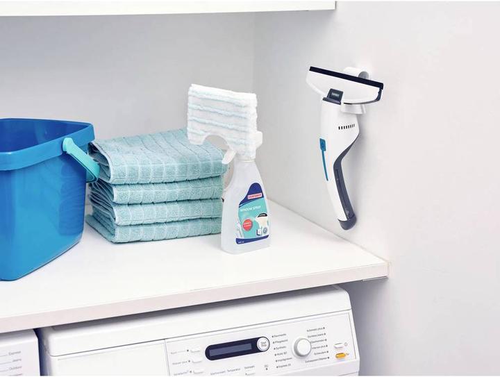 Actual product image Leifheit Wall holder for window and bathroom vacuum cleaner Nemo