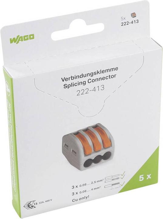 Produktbild Wago Verbindungsklemme - Serie 222