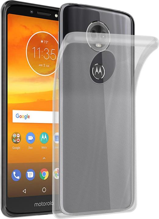 Actual product image Cadorabo TPU Ultra Slim AIR Cover (Motorola Moto E5 Plus)