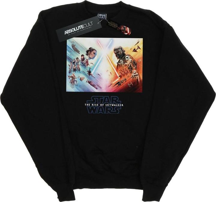 Produktbild Star Wars The Rise Of Skywalker Battle Poster Sweatshirt Jungen (152, 158)