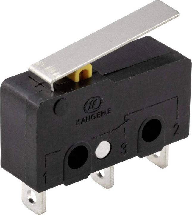 Actual product image Tru Components Micro switch with lever KW12-5A-2A