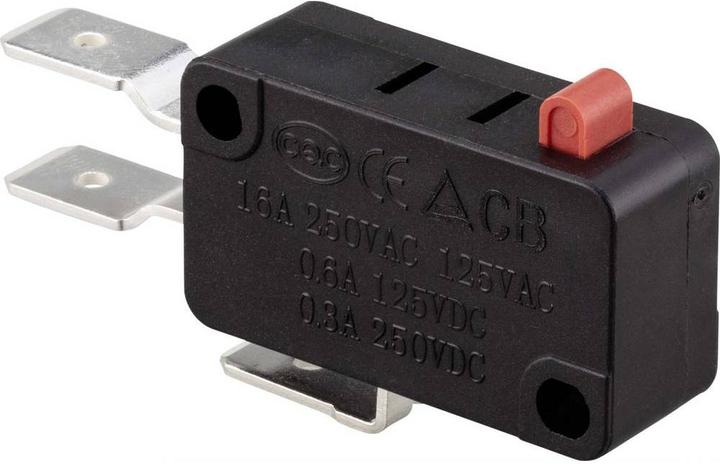 Produktbild Tru Components Microschalter mit Stift KW3-16A-B