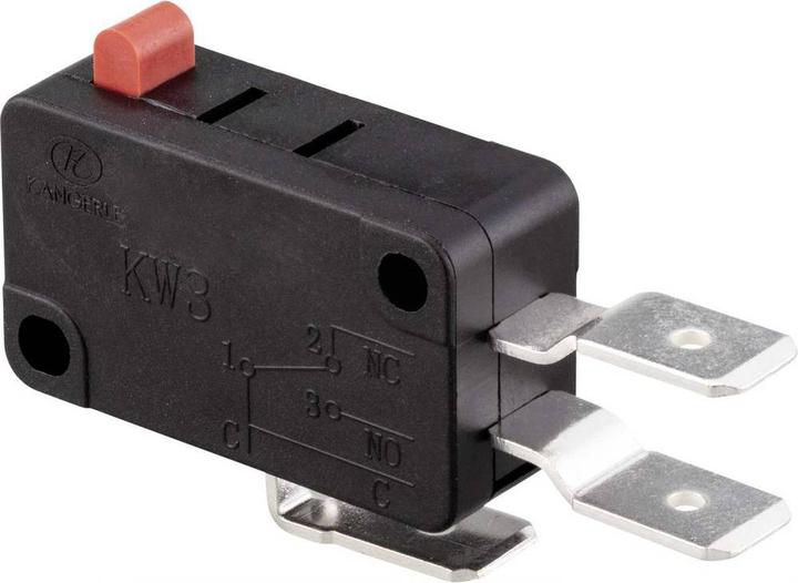 Produktbild Tru Components Microschalter mit Stift KW3-16A-B