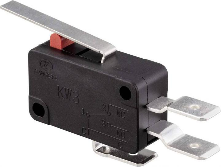 Immagine prodotto Tru Components Microinterruttore con leva KW3-16A-2B