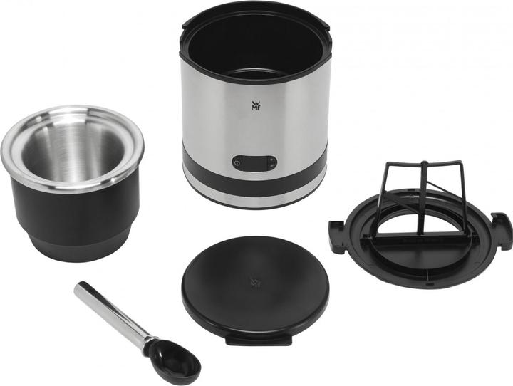 Immagine prodotto WMF KITCHENminis gelatiera 3in1 / gelatiera per frozen yogurt, sorbetto e gelato con paletta per gelato