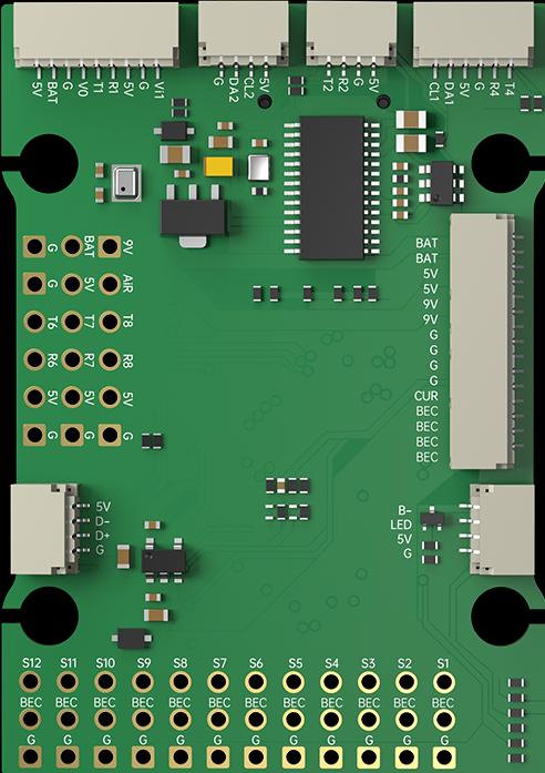 Image du produit iFlight Contrôleur de vol BLITZ Wing H743 (Télécommande de drone)