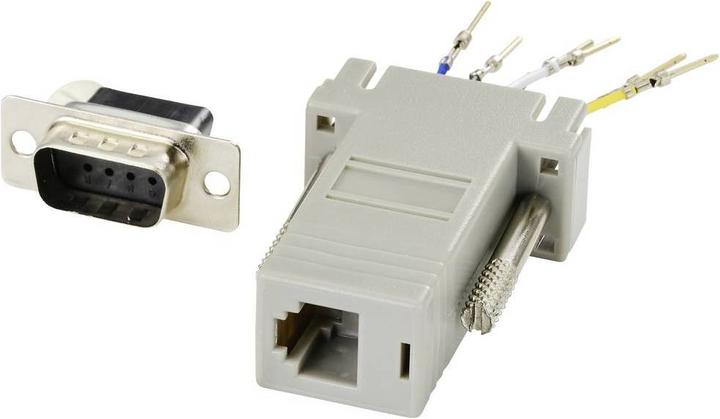 Image du produit Tru Components Adaptateur D-SUB Prise mâle D-SUB 9 pôles
