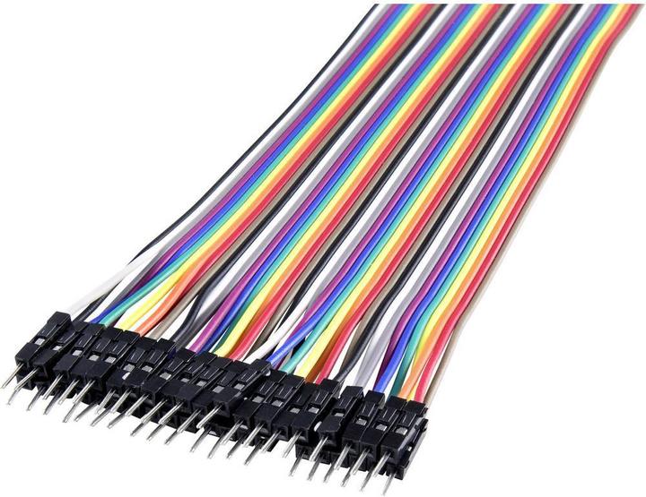Actual product image Renkforce Jumper cable Arduino, Banana Pi, Raspberry Pi (40x wire jumper plug