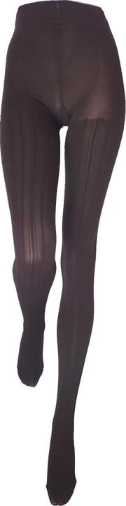 Image du produit Levee Fashion Stripe Collant, couleur 253 brun, taille 48-50 (60 DEN, 48 - 50)