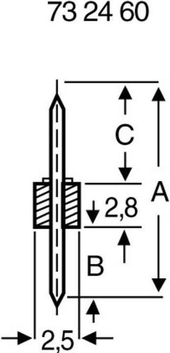 Produktbild BKL Electronic Stiftleiste RM 2.54 mm