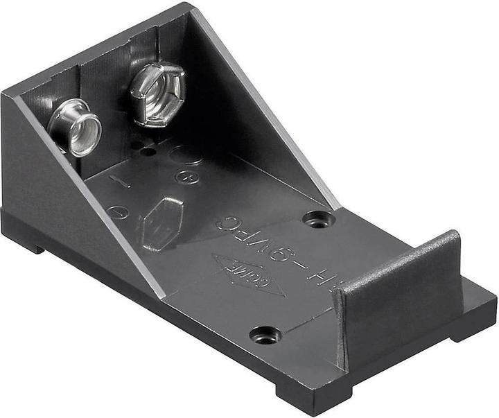 Produktbild Goobay Batteriehalter für 9V-Block Akku/Batterie mit Lötfahne