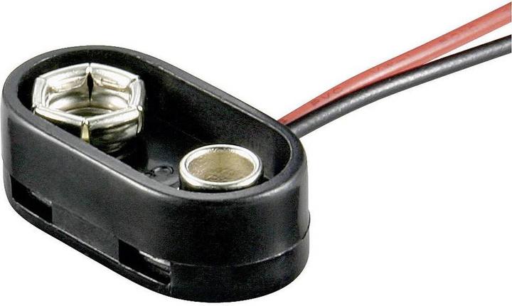 Goobay Battery clip for 9 V block