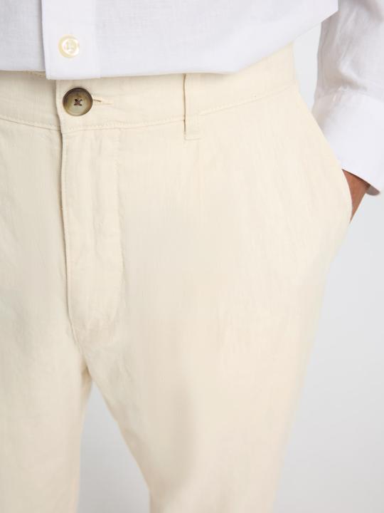 Actual product image Selected Homme Cropped relaxed fit trousers (W32/L34)
