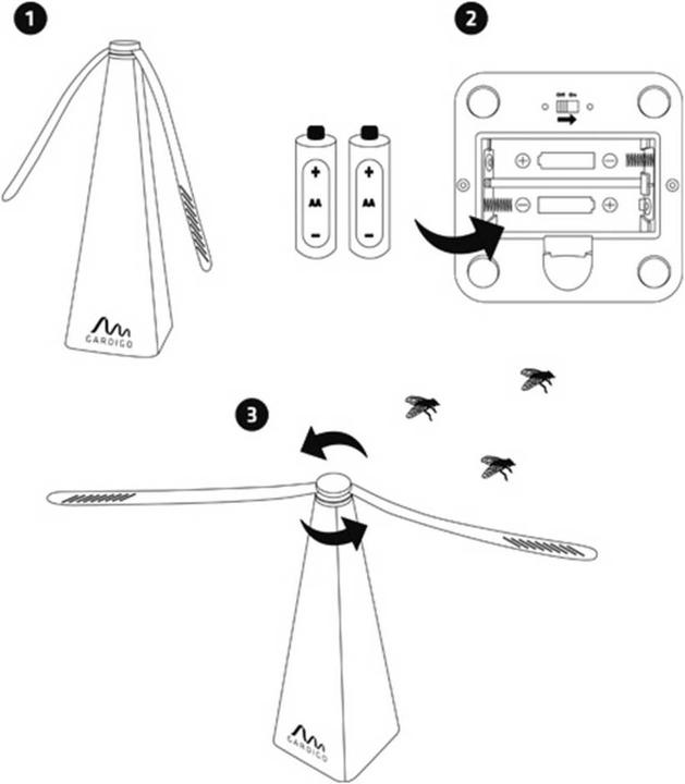 Actual product image Gardigo Fly Scare