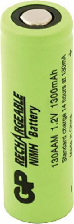 Image du produit GP Batteries Batterie Mignon Flat-Top 1300 mAh (1 pcs, AA, 1300 mAh)