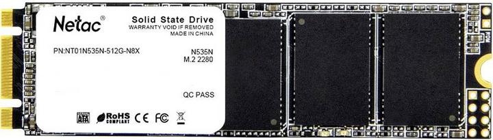 Image du produit Netac SSD interne SATA M.2 2280 (512 Go, M.2 2280)