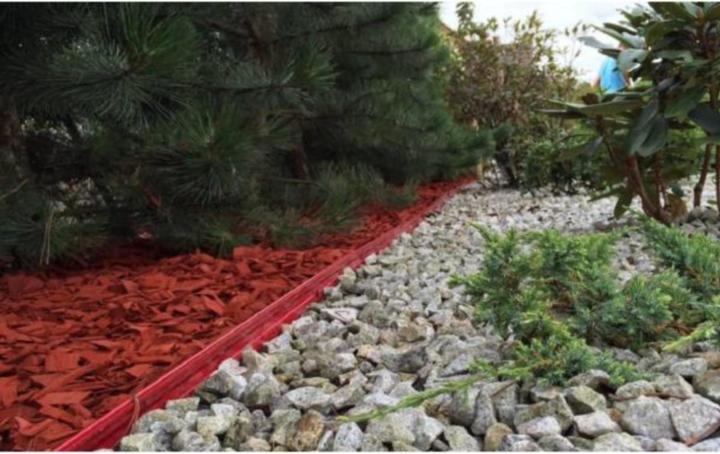 Actual product image Green Split Set of 10 Green Universe lawn edging 14cm x 100cm (10m) (100 cm)
