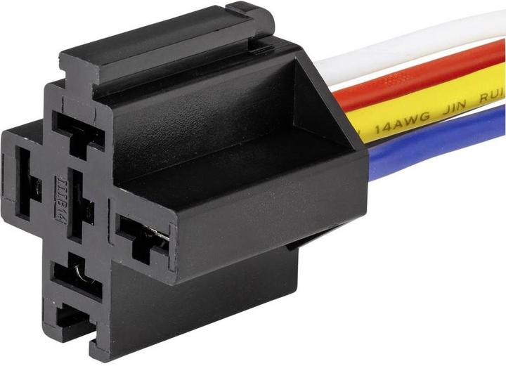 Actual product image Tru Components Car relay socket C1S-CW (Relay socket)