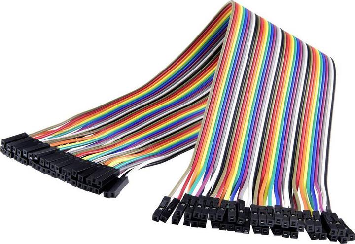 Actual product image Renkforce Wire bridge socket - wire bridge socket 30 cm flat cable