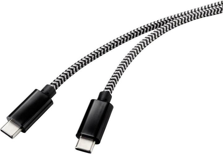 Actual product image Renkforce USB 2.0 connection cable (1x USB 2.0 connector C (0.50 m, USB 2.0)