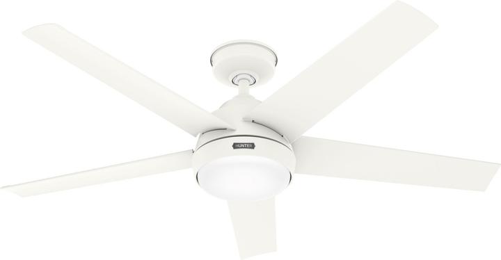 Actual product image Hunter Fans Outdoor Deckenventilator Marina Weiss mit LED (42 dB)