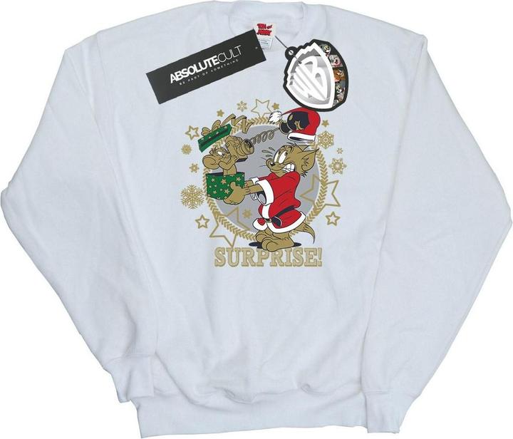 Immagine prodotto Tom & Jerry Christmas Surprise Felpa Uomo (M)