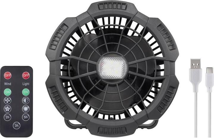 Immagine prodotto No Name Ventilatore da esterno a batteria 3 in 1