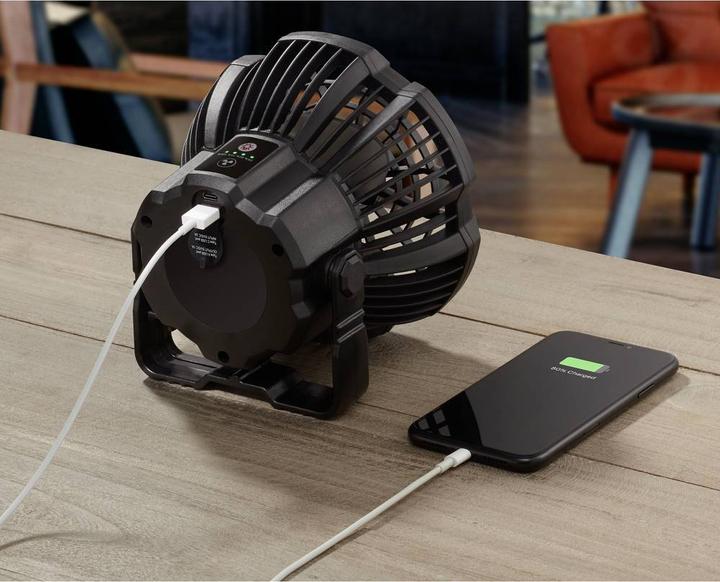 Immagine prodotto No Name Ventilatore da esterno a batteria 3 in 1