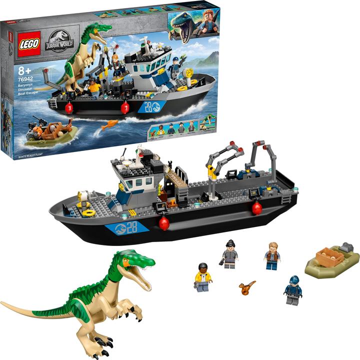 Produktbild LEGO Flucht des Baryonyx (76942, LEGO Jurassic World)