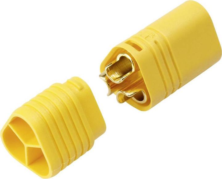 Actual product image Reely MT60 gold contact plug system plug 3.5 mm