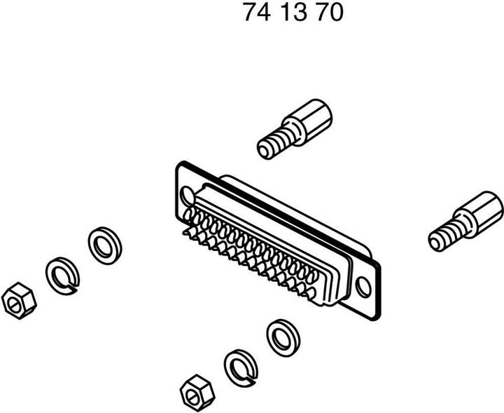 Immagine prodotto BKL Electronic Set di bloccaggio vite D-SUB