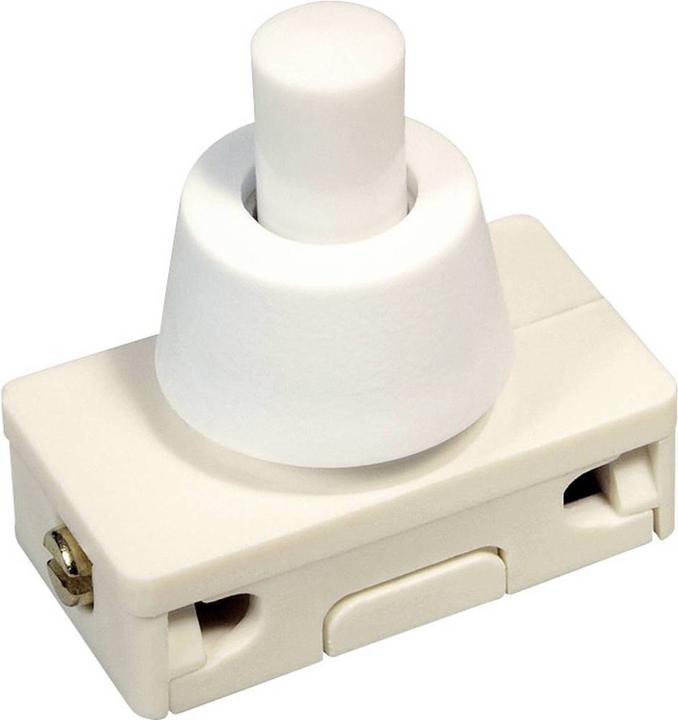 Actual product image interBär Pressure switch 250 V/AC 2 A 1 x off/on latching 1 pc.