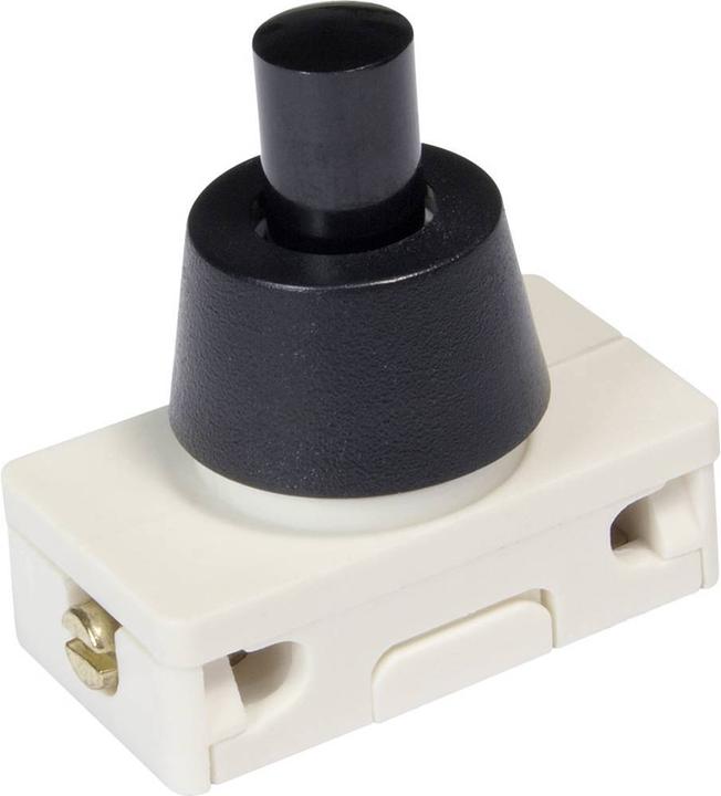 Actual product image interBär Pressure switch 250 V/AC 2 A 1 x off/on latching 1 pc.