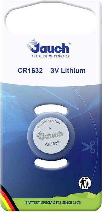 Image du produit Jauch Pile bouton au lithium (1 pcs, CR1632, 135 mAh)