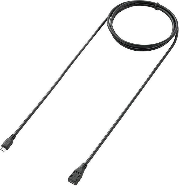 Actual product image Renkforce USB 2 extension cable micro B male to micro B female 1.8 m (1.80 m, USB 2.0)