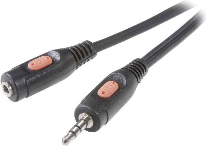 SpeaKa Professional Speaka 3.5 mm Klinkenverlängerung 5 m (5 m, 3.5mm Klinke (AUX))