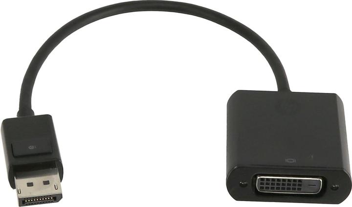 Produktbild HP 752660-001 Videokabel-Adapter DVI DisplayPort Schwarz (DVI, 27 cm)