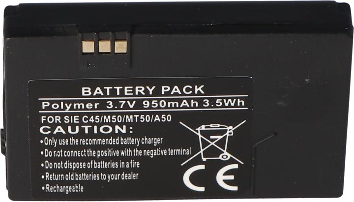 Actual product image AccuCell Battery Siemens A50, C45, M50, MT50