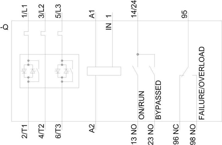 Produktbild Siemens Sanftstarter 11kW 400V SIRIUS 3RW40