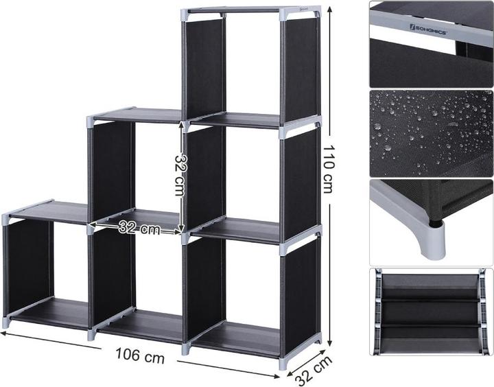 Image du produit Songmics Shelfy (105 x 30 x 105 cm)